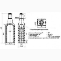 Стеклянные бутылки 0, 5л. оптом и в розницу