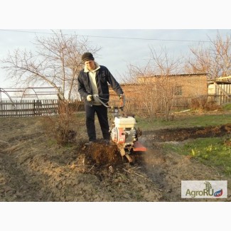 Вспашка земли мотоблоком в Челябинске