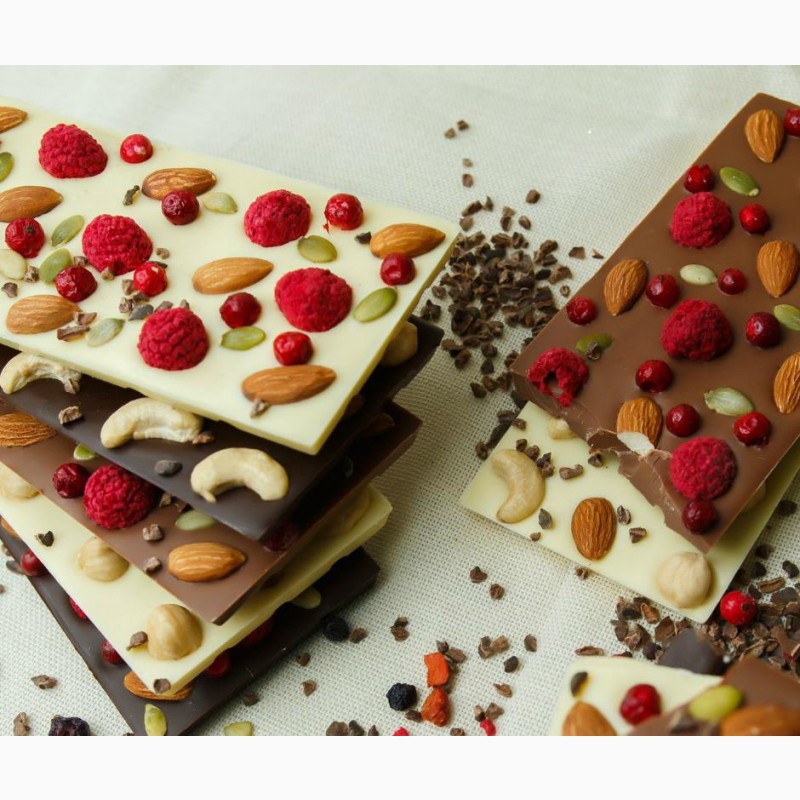 Фото 11. Шоколад, шоколад ремесленный, драже, конфеты, макрон, макарун