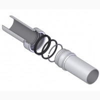 Труба для полива - быстросборный оцинкованный трубопровод для агрополива ПМТ-100 и ПМТ-150