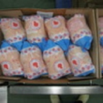 Цыплята-бройлеры, замороженные, в индивидуальном цветном пакете