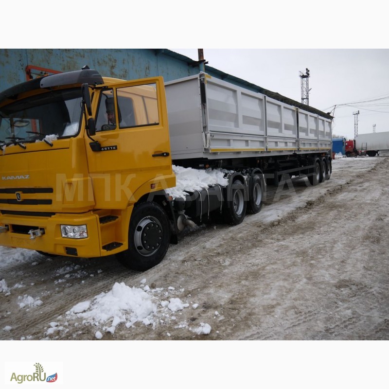 Камаз вездеход с полуприцепом