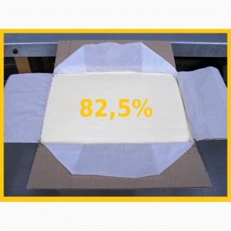 Масло сливочное оптом от производителя 82, 5%