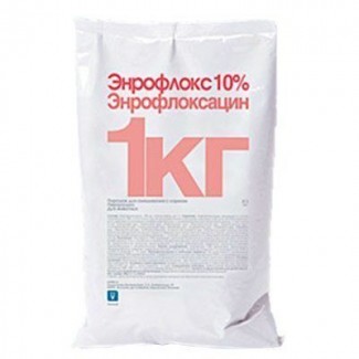 Энрофлокс 10% (н/р порошок), 1 кг