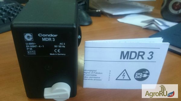 Фото 10. Реле давления Condor MDR3 /11 EN60947-4 EA прессостат для компреccора