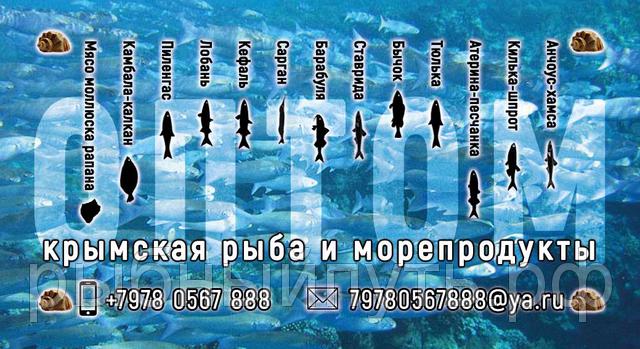 Фото 14. Крымская рыба и морепродукты оптом от производителя в Керчи