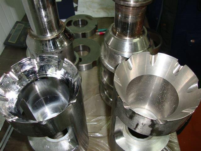 Фото 6. Изготовление запасных частей для прессов механической обвалки (сепараторы POSS, AM2C, LIMA