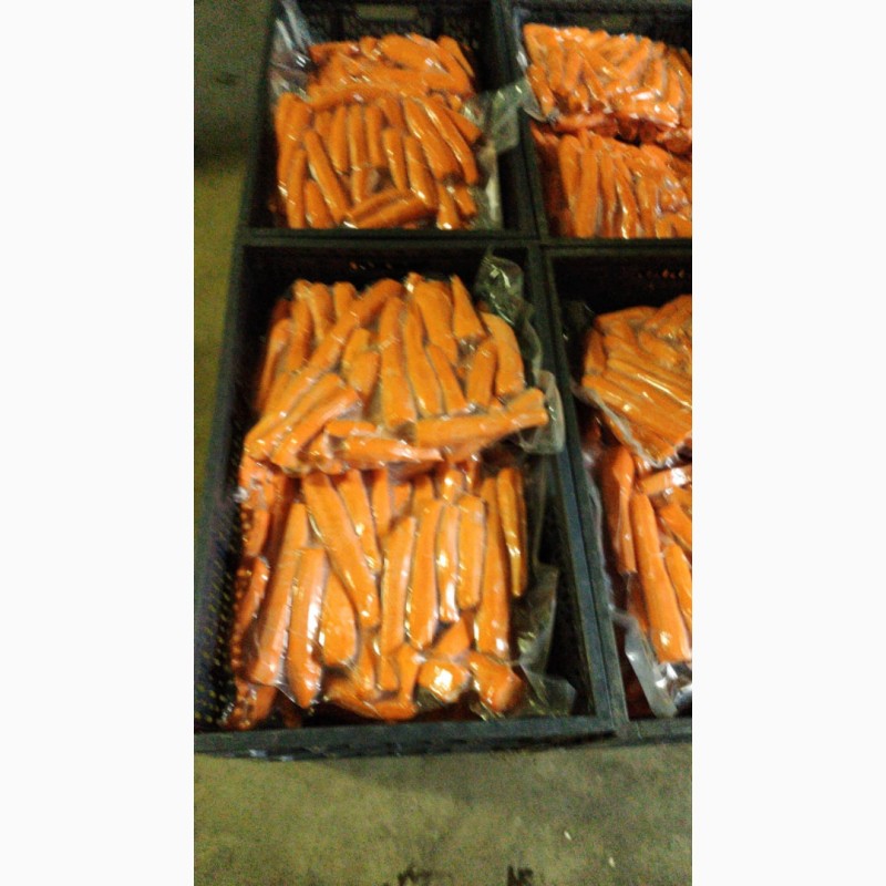 Фото 20. Овощи очищенные в вакуумной упаковке (картофель, лук, морковь, чеснок, свекла)