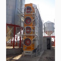 Зерносушилка модульная стационарная teco от 16 тонн в час до 100 тонн