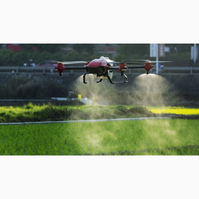 Фото 3. Сельскохозяйственный дрон - опрыскиватель XAG XP 2020