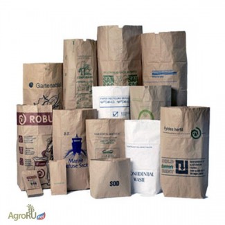 Бумажные мешки под удобрения, корма, премиксы, витаминные добавки, семена, сухое молоко