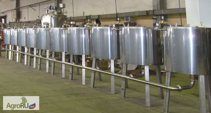 Линии переработки молока от 500 л. до 20 000 л. в сутки. Завод Гранд