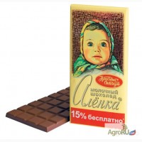 Шоколад Алёнка 1/200 грамм (ко)