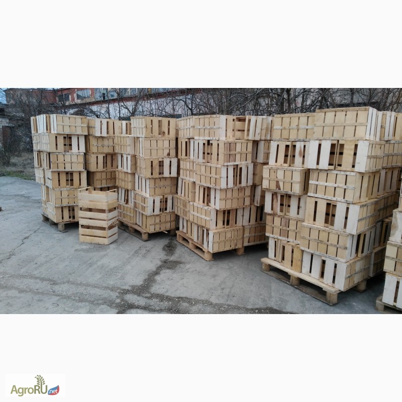 Фото 2. Ящики шпоновые для упаковки фруктов и овощей в Крыму